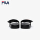 FILA children's shoes sandals 2026 summer men's and large children's non-slip slippers beach shoes black/radiant blue-BB 37 inner length 23.0cm
