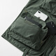 JEEP SPIRIT Jeep Vest Men's Spring and Autumn Outdoor Fishing Multi-Pocket Jacket Sleeveless Vest Top Men's Clothing Khaki 3XL