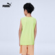 PUMA Children's Clothing 2026 Spring New Children's Knitted Vest Vest Pink Green 40301 165