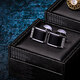 KFLK black all-match French shirt cufflinks men's custom light luxury cuff buttons shirt cufflinks Cufflinks K020