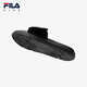 FILA children's shoes sandals 2026 summer men's and large children's non-slip slippers beach shoes black/radiant blue-BB 37 inner length 23.0cm