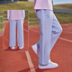 NIKE Nike girls' knitted trousers 2026 spring new children's sports casual pants lilac 110/50 recommended height 98-104cm