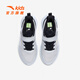 ANTA children's sports shoes for men and women, big children's vitality running shoes 26 spring new dense mesh lightweight Velcro breathable students boys chip gray/black-1 37 shoe inner length 23.5cm