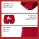 Like uu children's underwear gift box pure cotton development period underwear for boys and girls red zodiac year 25 new year gift