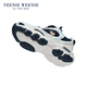 Teenie Weenie children's shoes children's sports shoes 2026 new boys running shoes girls lightweight wear-resistant casual dad shoes TW6605015 navy blue 35