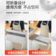 Home Story (KATEI STORY) Japanese kitchen oil baffle for cooking, anti-oil splash, heat insulation, gas stove integrated stove, high temperature resistance, aluminum foil heat insulation baffle, thickened version, double-sided
