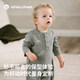 White wheat children's 26 spring new style infant and toddler clothes boys pure cotton embroidered baby girl's romper jumpsuit gray 66cm