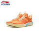Li Ning children's shoes children's basketball shoes for boys and girls 26 spring new mesh breathable shock-absorbing support stable wear-resistant sports shoes