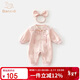Ban Xidi baby clothes, spring clothes, baby's 100-day-old dress, infant national style jumpsuit, spring and autumn style New Year's clothing