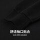 Mark Huafei Heavy Embroidery Velvet Warm Round Neck Sweater Men's 26 Spring and Autumn New Casual Warm and Comfortable Versatile Top Black M