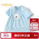 Balabala baby short-sleeved T-shirt girls tops 2025 summer wear sweet and fashionable 208225117032