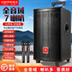 Xianfei Square Dance Audio outdoor trolley speaker high-power home karaoke Bluetooth mobile high-volume amplifier wireless microphone portable wooden box 8-inch three-way 7 speakers + single microphone