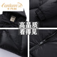 CARDANRO Luxury high-end brand men's down jacket winter thickened jacket warm business light luxury fashion hooded QZ9903 dark blue hooded M 170 (120 Jin Jin is equal to 0.5 kg, worn within)