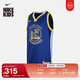 Nike (NIKE) Golden State Warriors big children's breathable American jersey boys' quick-drying NIKE ICON NBA FZ0867