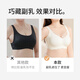 Fengxiao seamless underwear for women with large breasts showing small breasts and thin anti-sagging push-up large size bra for fat mm sports comfortable full cup