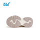 361 Shopping Mall Same Style Millennium Children's Shoes Girls' Sports Shoes 2026 Spring New Big Children's Non-Slip Comfortable Casual Shoes Feather White/Mushroom Pink Size 33