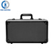 Yue Changsheng aluminum box custom instrument case flight case aluminum alloy suitcase sample box fishing gear box tool storage box black K black 55 tool locks + sponge 550*320*1