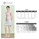 OBSTINATE OBSTINATE 2026 summer new style new Chinese jacquard side-breasted sleeveless short shirt for women pink S