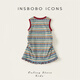 INSBOBO Girls Skirt 2026 Summer New Girl Dress Children's Tank Top Baby Good-looking Clothes Color Stripes 130
