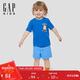 GAP Boys 2026 Spring New Pure Cotton Creative Printed Short-Sleeved T-shirt Children's Clothing US Version 870066