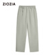 ZIOZIA textured commuting men's 26 spring comfortable tapered version casual trousers for middle-aged and young people khaki M 170/78A