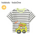 BalaOne children's clothing baby short-sleeved t-shirt baby tops 2026 summer cute and cute