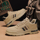 Spechtsarbeitsschutz Schuhe für Männer 2025 Neue Sommer atmungsaktiven Sport- und Freizeitarbeit Schuhe Leder Non-Slip Martin Schuhe für Männer Khaki [offizielle Version] 40