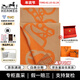 Hermes (HERMES) scarf, horse head cashmere scarf, new buckle and neck cashmere scarf, New Year gift, orange H259078S-07 30*140cm