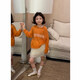 SEVEN BOBI No. 7 Children's Warehouse Girl Ballet Style Mesh Cake Skirt Spring and Summer New Layered Three-dimensional Puffy Skirt Trendy Off-White Ready in Stock 120 cm