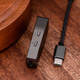 DUNU DTC 800 decoder amp, portable HiFi small tail Android 4.4 balanced 3.5 single-ended DSD256 hard solution, mobile hifi decoder amp cable DTC 800 (including Type-C cable)