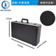 Yue Changsheng aluminum box custom instrument case flight case aluminum alloy suitcase sample box fishing gear box tool storage box black K black 55 tool locks + sponge 550*320*1