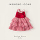 INSBOBO baby clothes summer new style 2026 baby girl triangle romper one-piece bodysuit summer dress red 73