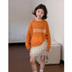 SEVEN BOBI No. 7 Children's Warehouse Girl Ballet Style Mesh Cake Skirt Spring and Summer New Layered Three-dimensional Puffy Skirt Trendy Off-White Ready in Stock 120 cm
