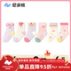 Nido Bear children's socks autumn and winter cotton socks girls' socks cute boneless baby socks loose mouth baby socks autumn and winter