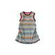 INSBOBO Girls Skirt 2026 Summer New Girl Dress Children's Tank Top Baby Good-looking Clothes Color Stripes 130