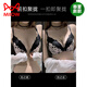 MiiOW Front Button Bra Thickened Small Breast Gathering Wireless Sexy Front Button Bra White Lace Beautiful Back Bra Women Summer Red 70A 32