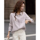 Demana Breathing 100 Lyocell Spring Urban Simple Style Lapel Patch Pocket Button Loose Women's Shirt
