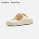 BALABALA balaOne children's shoes children's slippers boys and girls sandals 2026 Xia Xin non-slip indoor shoes off-white 10301 27 (foot length 16.3-16.7/inner length 17.2)