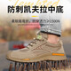 Sommer atmungsaktiv und kräftigem resistenten arbeitssparenden Herrenschuhen isolierten Schuhen sicher, geruchsfest, leicht, Anti-Smash, Anti-PUNKTURE, Leichtes Konstruktionsstandort Soft Sohle 688 Khaki Sommermodell 40 (250 mm)