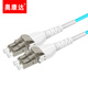 
Okonda Industrial Telecom grade 10 Gigabit fiber jumper OM4 multi-mode LC/LC fiber cable OM3 10 Gigabit multi-mode dual-core fiber cable 10 Gigabit fiber jumper LC Duplex 12048B 20 meters