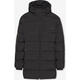 Calvin Klein Men's CK Cotton Jacket Warm and Windproof Black Velvet Winter Outdoor Jacket Casual 26 New Black One Size | L