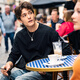 
Mr. Bu Bu’s thin base sweatshirt for men’s silhouette round neck pullover 2025 new product KT15685 graphite black 3XL /190