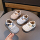 G.duck Little Yellow Duck Summer Korean Style Xiaoxiangfeng Breathable Mesh Baotou Toddler Sandals New Soft Bottom Princess Shoes Children Hollow Silver 16 Inner Length 12cm