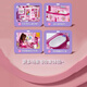 
Yunya Treasure Box Toy Girl 6-13 Years Old House surprise girl toys doll cottage Children's Day Gift House Suitcase [Bedroom]