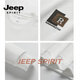 JEEP SPIRIT youth round neck sweatshirt men's autumn and winter 2025 new loose trendy brand pullover spring and autumn long-sleeved bottoming shirt for men white M weight 100-130Jin Jin is equal to 0.5 kg