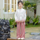 Национальный стиль Disney Girls 'Hanfu костюм весна и осенний стиль вместе Новый китайский Cheongsam Top Velvet Sweet Anteant Atempet Aduumn Fashion 9720 Национальный стиль лучшие 100 см.