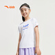 Anta children's short-sleeved T-shirt for girls and boys summer breathable sports knitted short-sleeved shirt A62525106