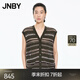 JNBY shopping mall same style 25 autumn new wool sweater loose pullover 5P831556H 900/brown M