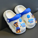Ha Fat Pig Summer Cartoon Cute Genuine Paw Patrol Children's Sandals Slippers for Boys and Girls Non-Slip Outdoor Hole Slippers White Archie 16 0 (Inner Length 15.5CM)