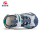 HOBIBEAR children's shoes summer children's toe-cap sandals outdoor sports boys' shoes lightweight girls' shoes 621308 blue 32